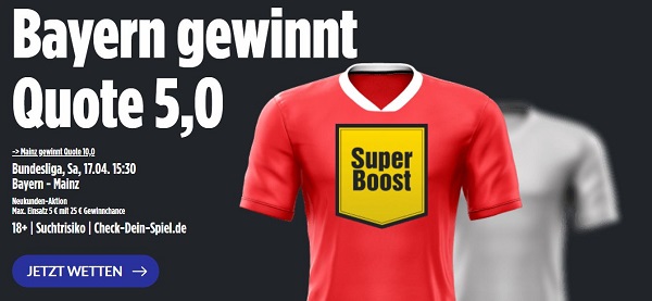 bildbet bayern sieg wette angebot quotenboost