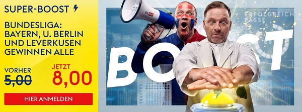 skybet superboost bayern union leverkusen aktion wettbonus bundesliga