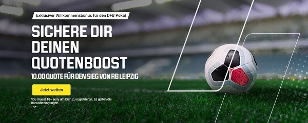 unibet angebot quote neukunden leipzig sieg dfb pokal werder