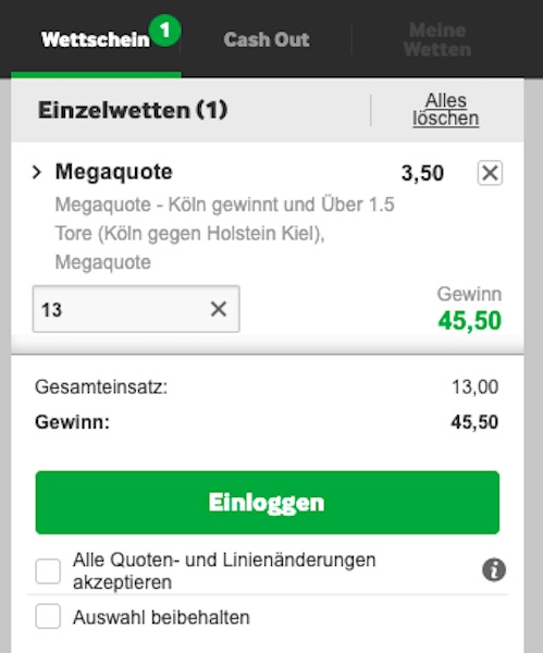 Verbesserte Quoten von Betway zur Buli Relegation