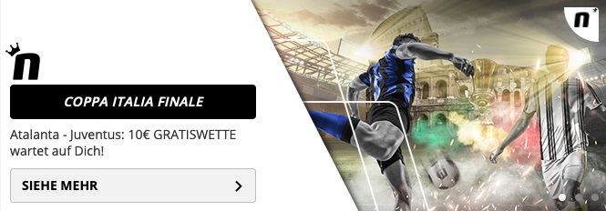 freiwette 10 euro coppa italia atalanta juventus novibet bonus