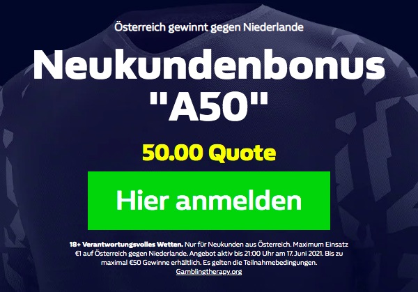 Holland Oesterreich EM William Hill