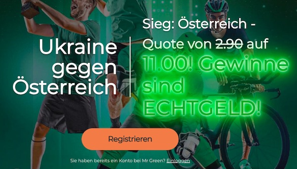 Mr Green Boost UKR AUT