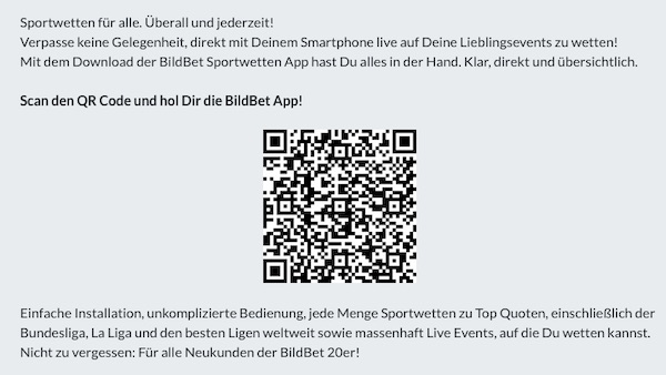Bildbet App