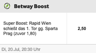 Rapid Wien Sparta Prag Betway