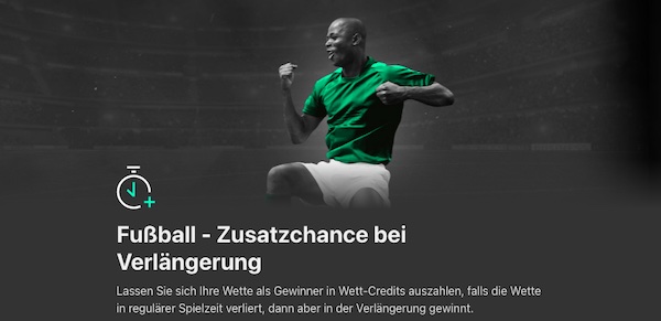 Bet365 Zusatzchance für die Verlängerung!