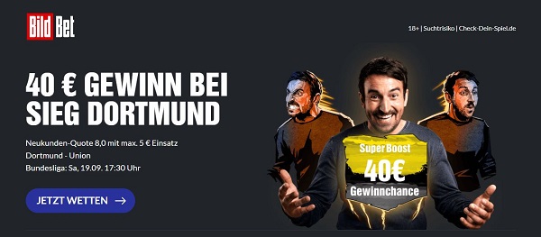 bildbet quotenboost sieg bvb odds boost angebot