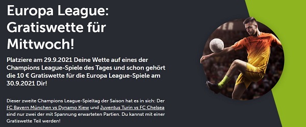 champions league wette europa league wette gratiswette angebot comeon