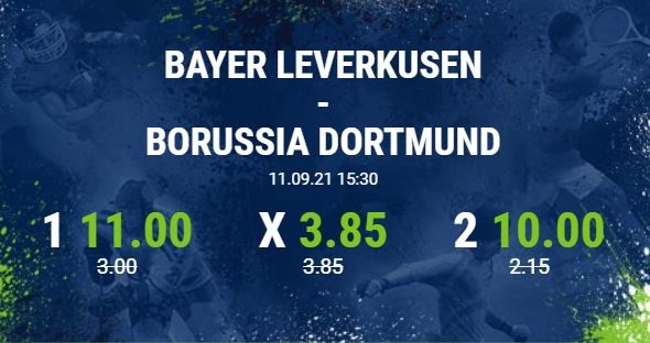bundesliga leverkusen dortmund quotenboost wette bet at home
