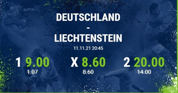bet at home quotenboost odds boost deutschland liechtenstein wm quali