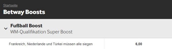 superboost betway top quote frankreich türkei niederlande sieg