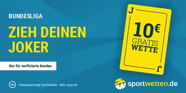 sportwetten.de Bundesliga Freebeet