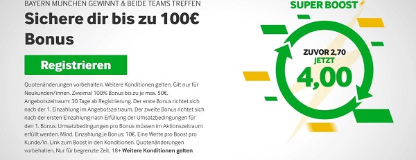 betway boost bayern barcelona champions league wette