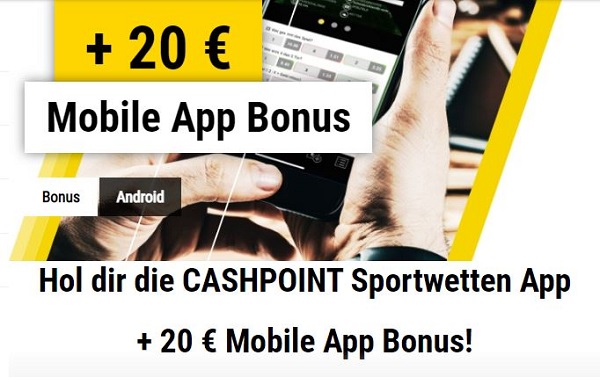 cashpoint app bonus gewinn app angebot wette