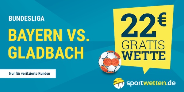 sportwetten.de bayern vs gladbach