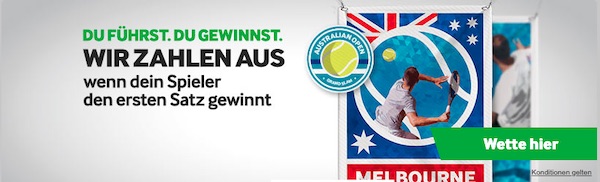 1. Satz gewinnt bei Betway