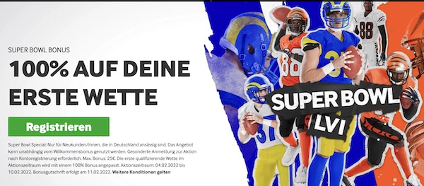 Super Bowl LVI Betway