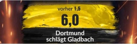 borussia derby dortmund bvb gladbach wette bildbet odds boost