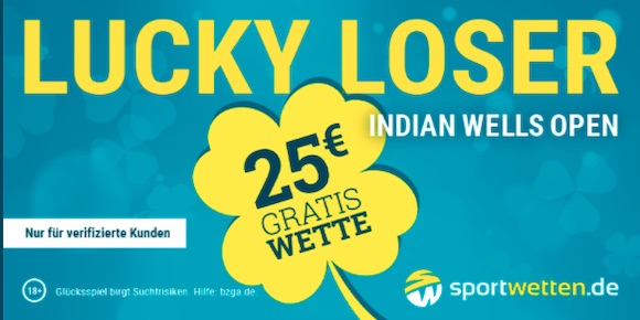 Lucky Loser bei sportwetten.de zu den Indian Wells