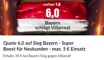 Villarreal Bayern CL Bildbet