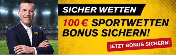 100€ Sportwetten Reload bei Interwetten im April 2022