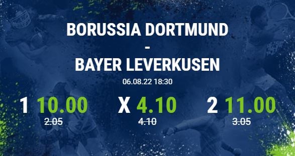 Quotenboost bei Bet at home zum Spiel BVB Leverkusen