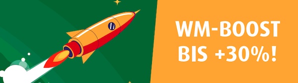 30% mehr Gewinne bei deinen tipp3 WM Wetten