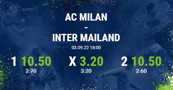 Milan fordert Inter zum Derby in der Serie A bei Bet at home