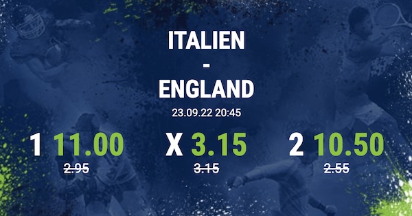 Italien trifft auf England und Bet at Home hat einen Quotenboost für euch parat!