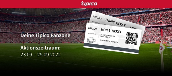 Tipico Fanzone Wette tipp Allianz Arena Tickets