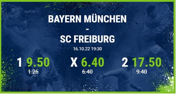 Bayern gegen Freiburg mit Top Quoten bei Bet at home