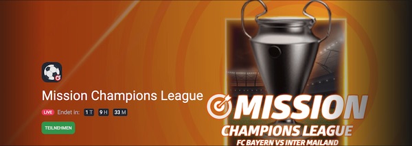 betano mission champions league bayern inter freiwette