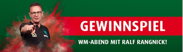 Mach beim tipp3 Gewinnspiel mit und gewinne einen exklusiven WM-Abend mit Ralf Rangnick