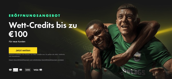 Die Wettcredits von bet365