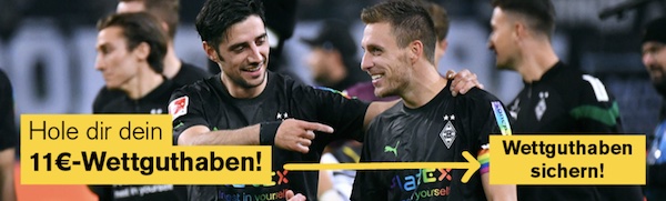 Interwetten tipp und wette mit Tickets zu Gladbach