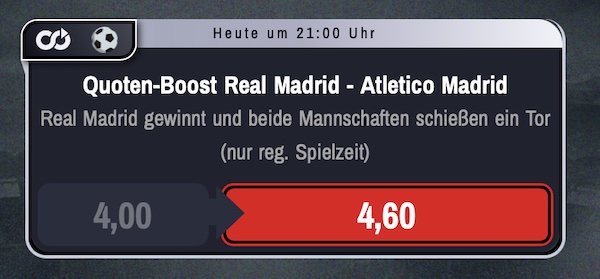 winamax wette copa del rey odas Boot real atlético