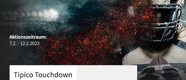 25% Quotenboost für jeden Touchdown deines Teams beim Super Bowl!