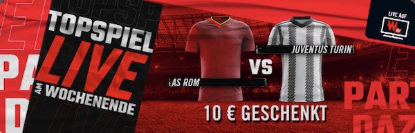 Winamax Topspiel Tipp Roma Juventus Wette