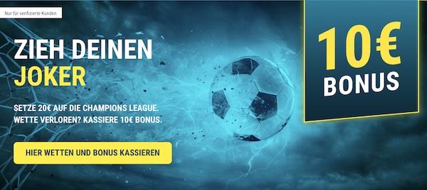 Wette ohne Risiko Sportwetten de Tipp Champions League