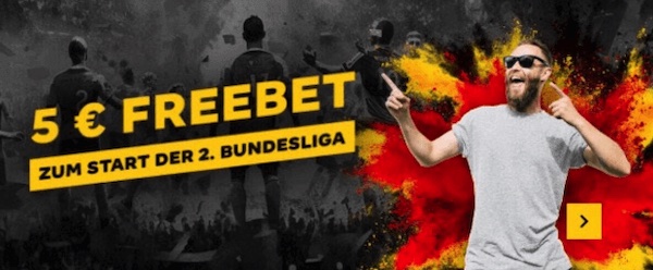2. Bundesliga 2023/24: Freebet bei Merkur Sports zum Auftakt