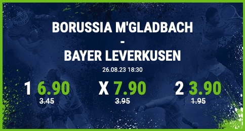 Doppelte Quoten bei bet-at-home zu Gladbach-Leverkusen