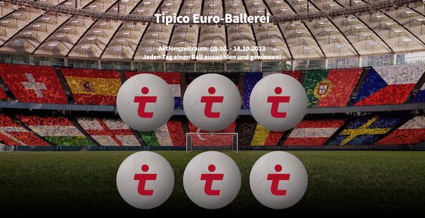 Grandiose Preise bei der Tipico Euro Ballerei gewinnen