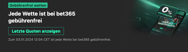 Ab jetzt ohne Steuer bei bet365 wetten