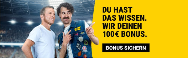 Interwetten Bonus für Neukunden