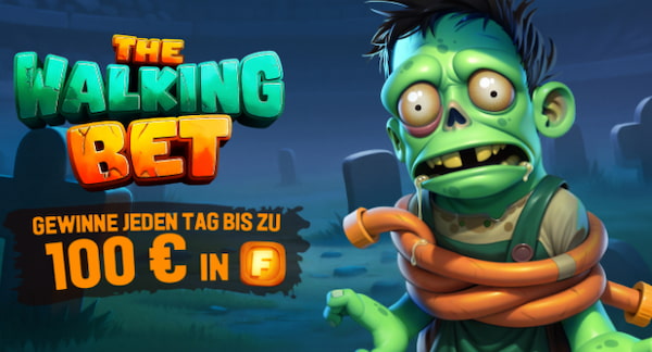 The Walking Bet - Halloween Aktion von Winamax
