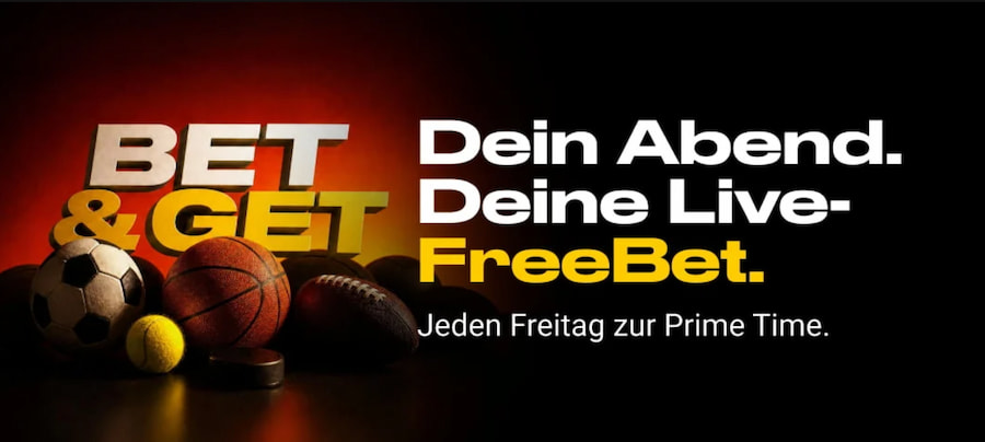 Jeden Freitag Abend gibt es die Prime Time Freebet von Bwin