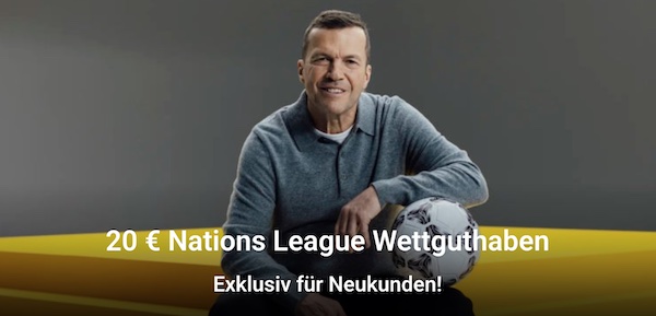 Interwetten Guthaben zur Nations League 2026